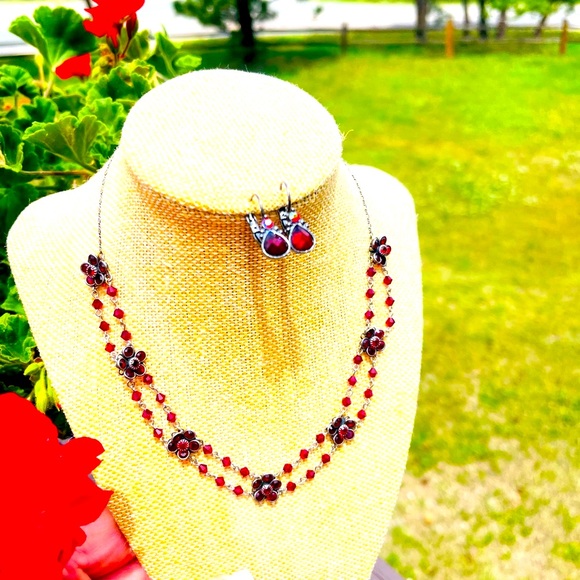 VNT Liz Paiacious O.S.F. 90’s floral design in antiqued silver - Picture 3 of 5